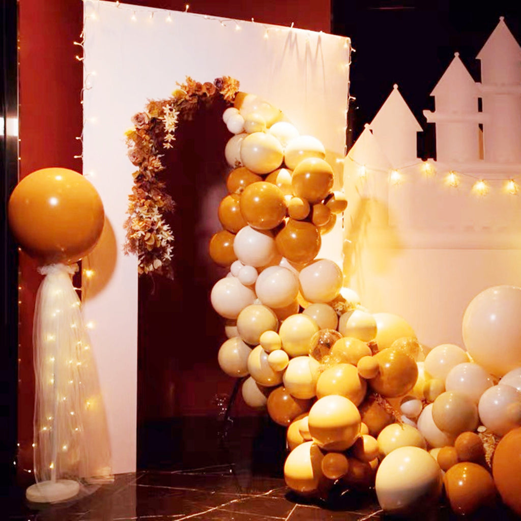 Fall Flower Garland: Autumn Wedding Arch Centerpiece