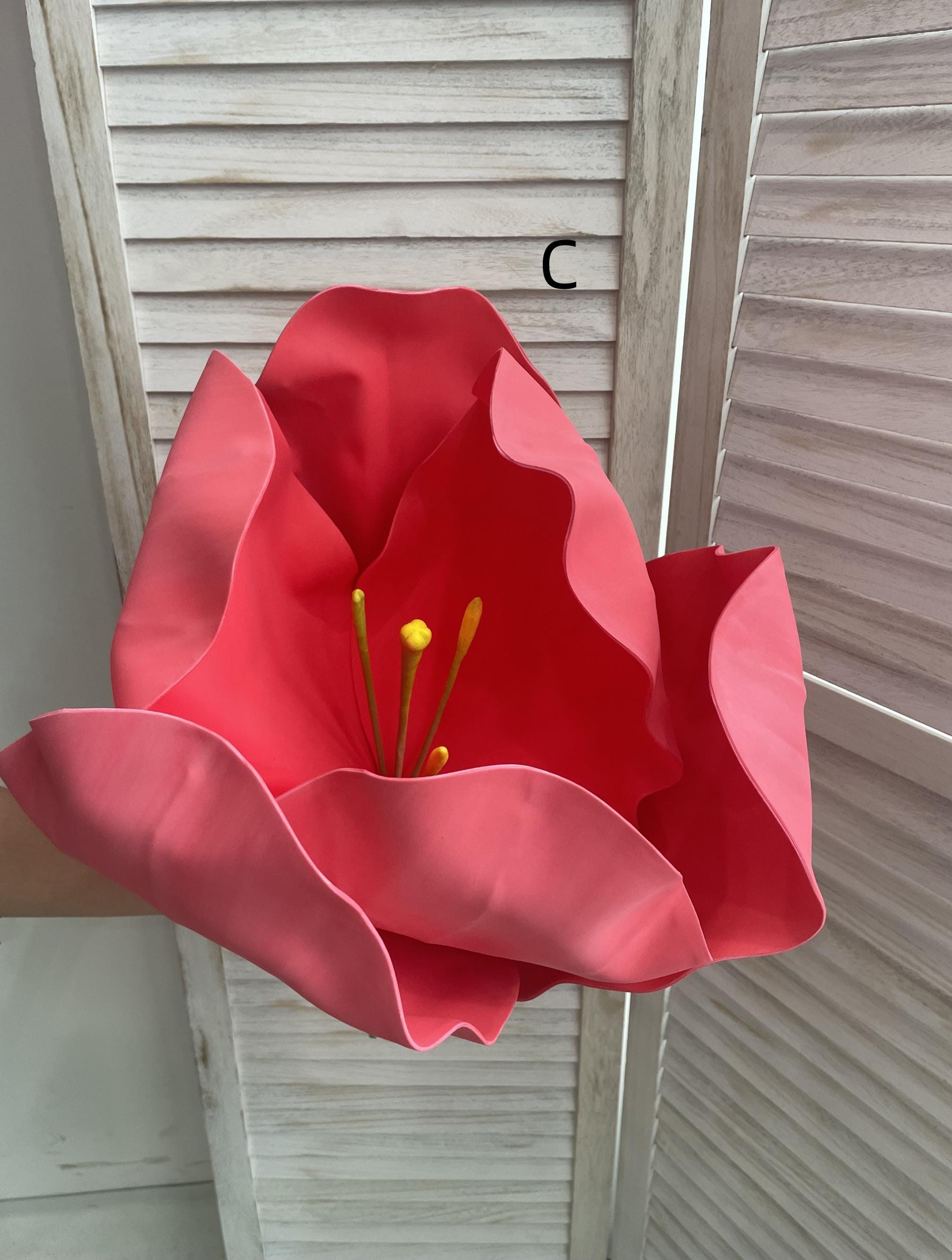 Large Artificial Flower Oversized Floral Decoration Realistic Faux Flower for Weddings and Events
