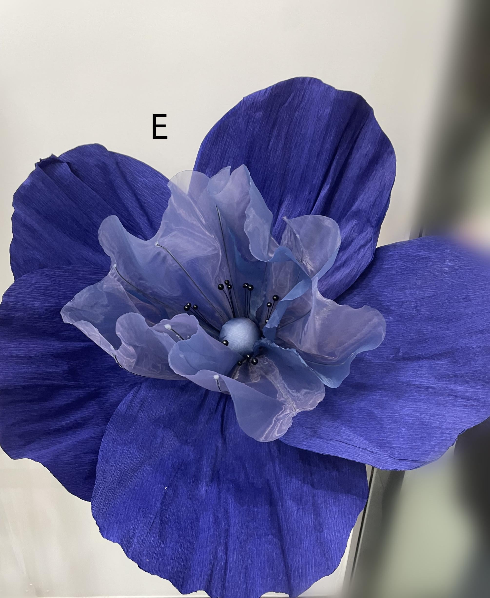 Large Artificial Flower Oversized Floral Decoration Realistic Faux Flower for Weddings and Events