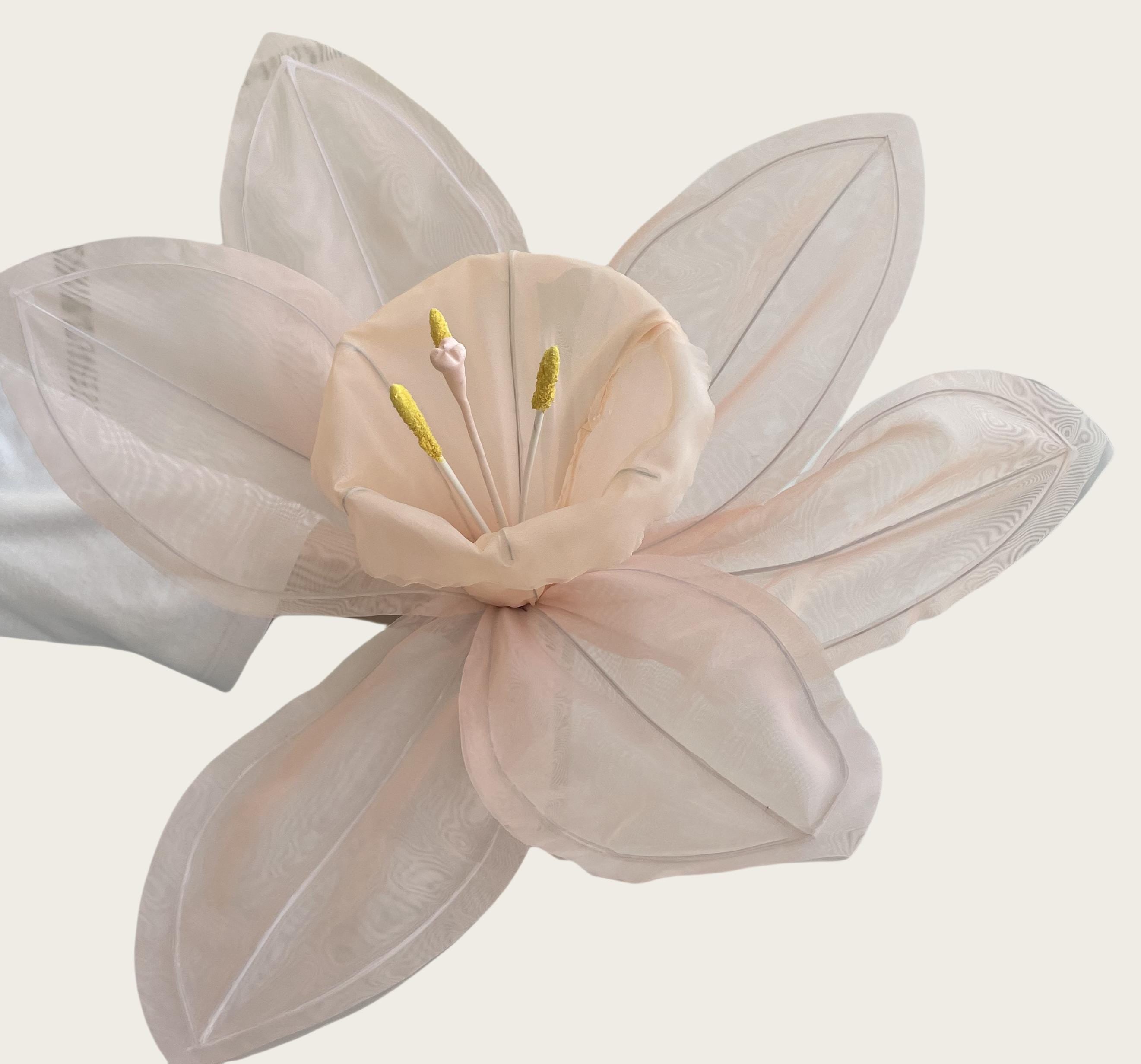 Giant Paper Flower Display for Event Decoration Handcrafted Standing Installation