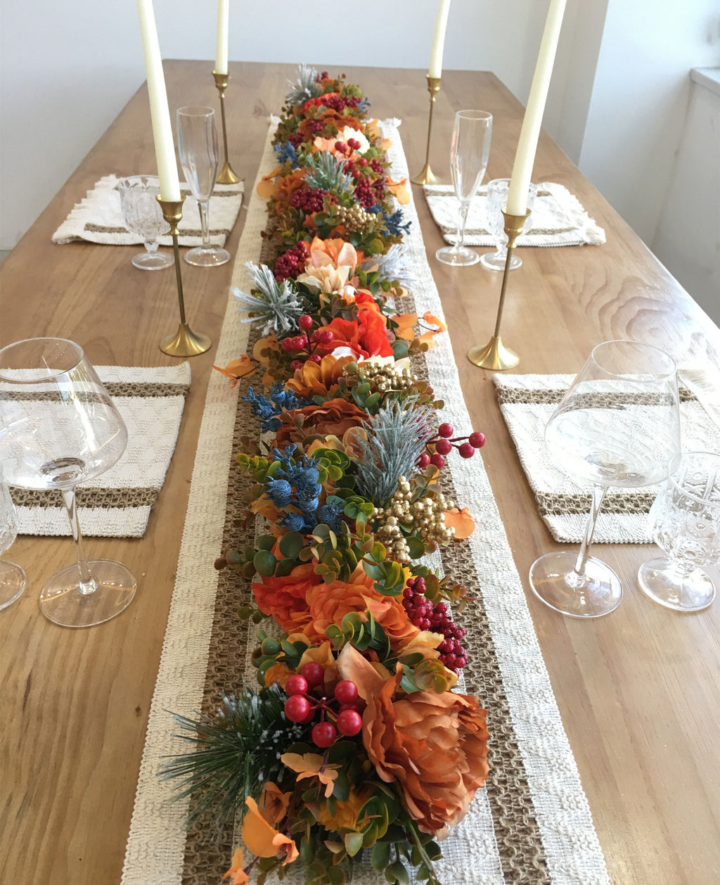 6FT Festival Garland Perfect for Table Runner Centerpiece Customizable