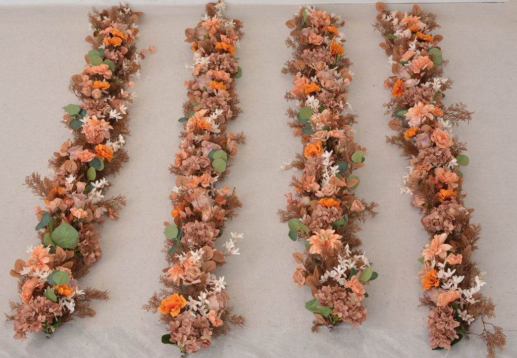Fall Flower Garland: Autumn Wedding Arch Centerpiece