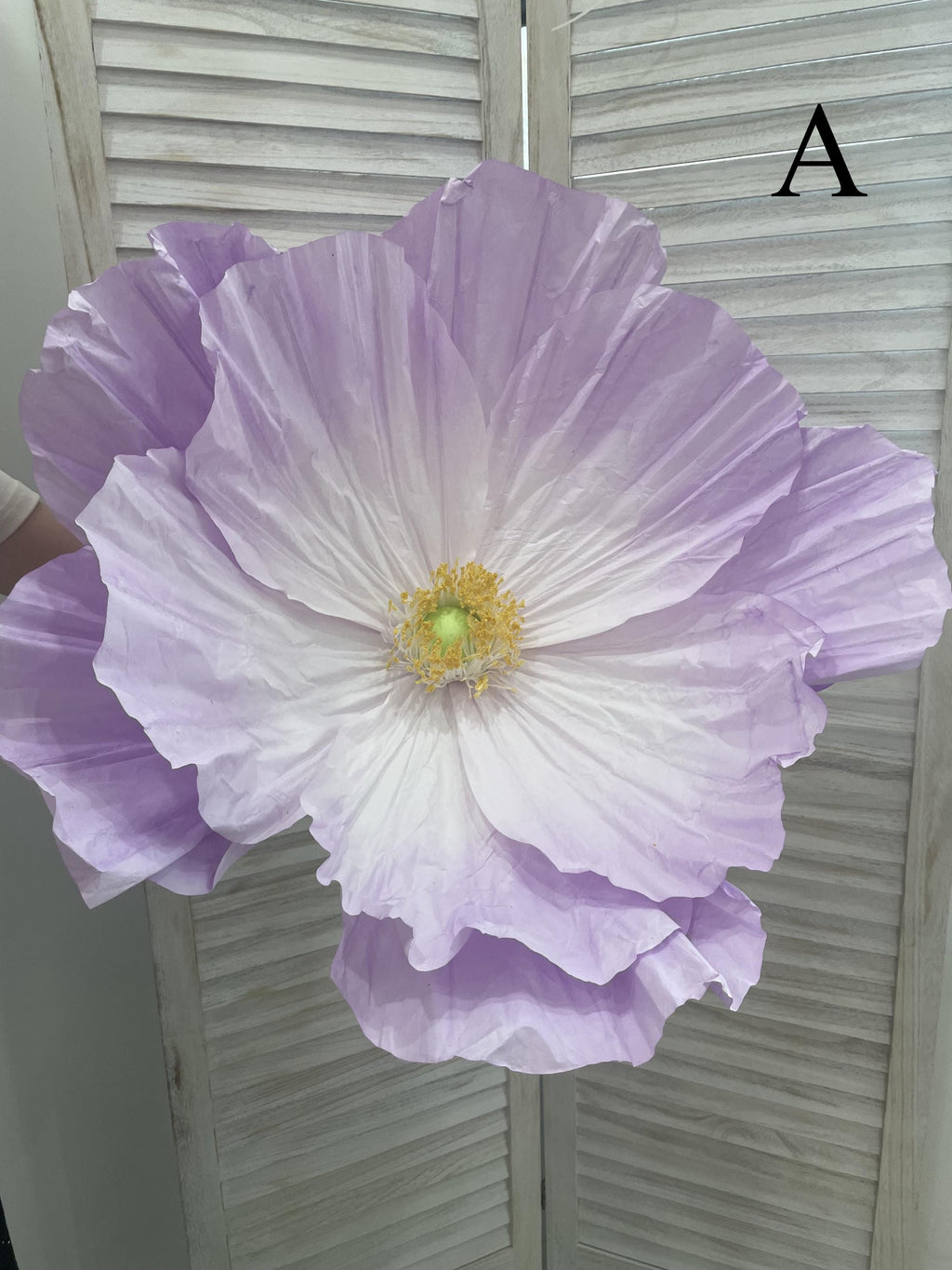 Customizable Giant Silk Paper Flowers for Elegant Decor