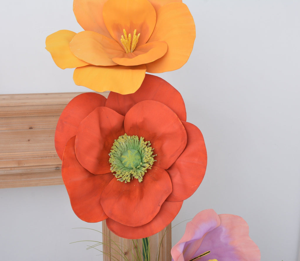 Customizable Giant EVA Flowers - Oversized Flowers for Window Display and Event Decor