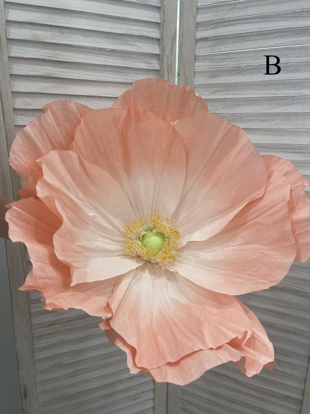 Customizable Giant Silk Paper Flowers for Elegant Decor